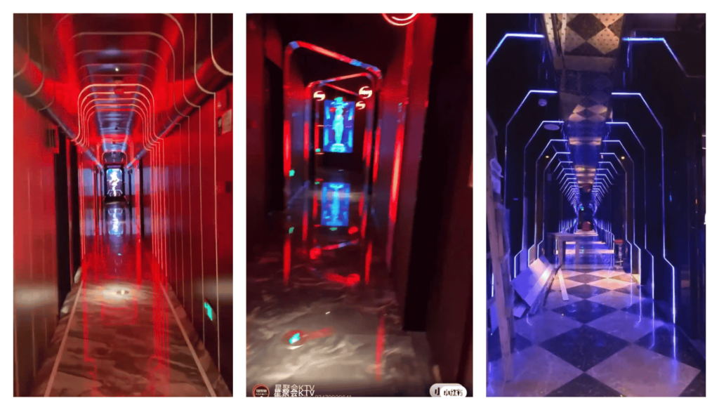 led trang trí quán karaoke