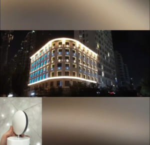 led trang trí toà nhà