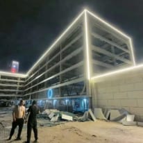Trang Trí Mặt Tiền Tòa Nhà Hải Phòng: Chiếu Sáng Kiến Trúc Đẳng Cấp
